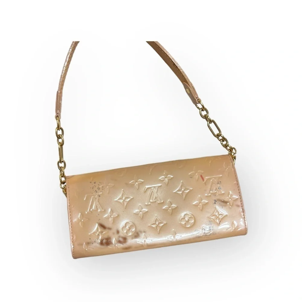 Louis Vuitton Noisette Monogram Vernis Sunset Boulevard Bag